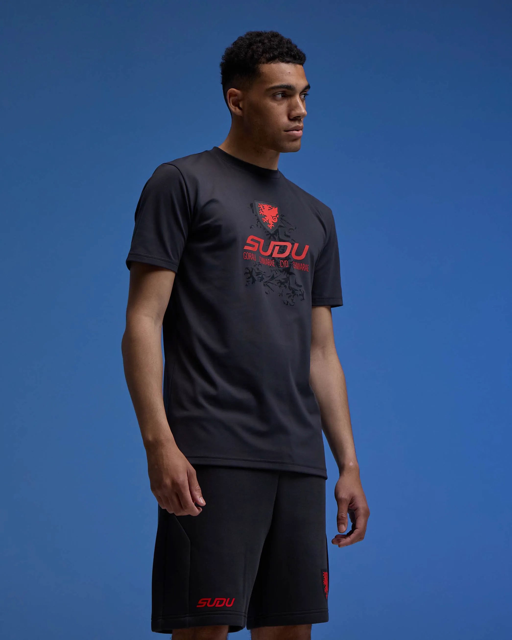 Wales Travel SUDU 2026-28 t-shirt nera staff L