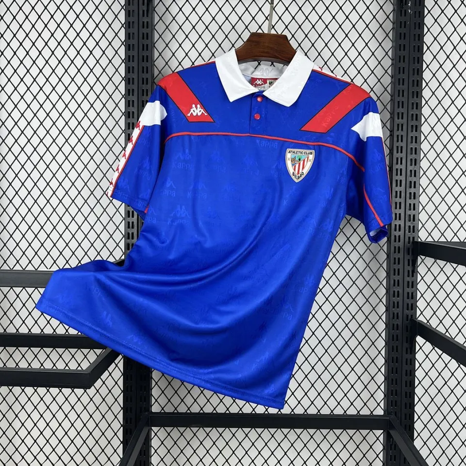 Athletic Bilbao Retro 1994/95 maglia rojiblanca da collezione