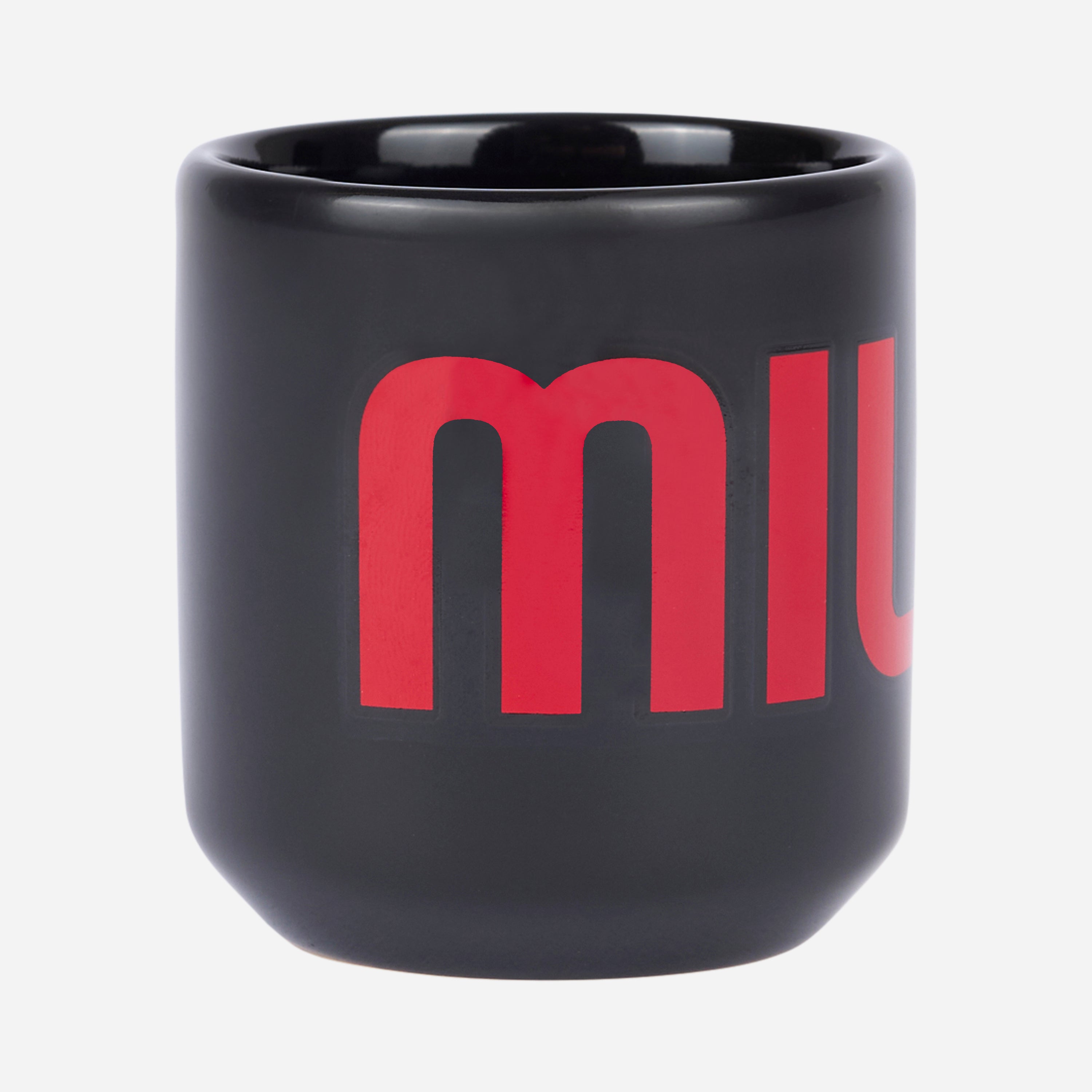 AC Milan set 4 tazzine caffè ceramica nera