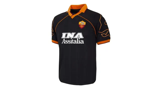 Roma Fanshop Vintage Maglia Retro 1999-00 Third L