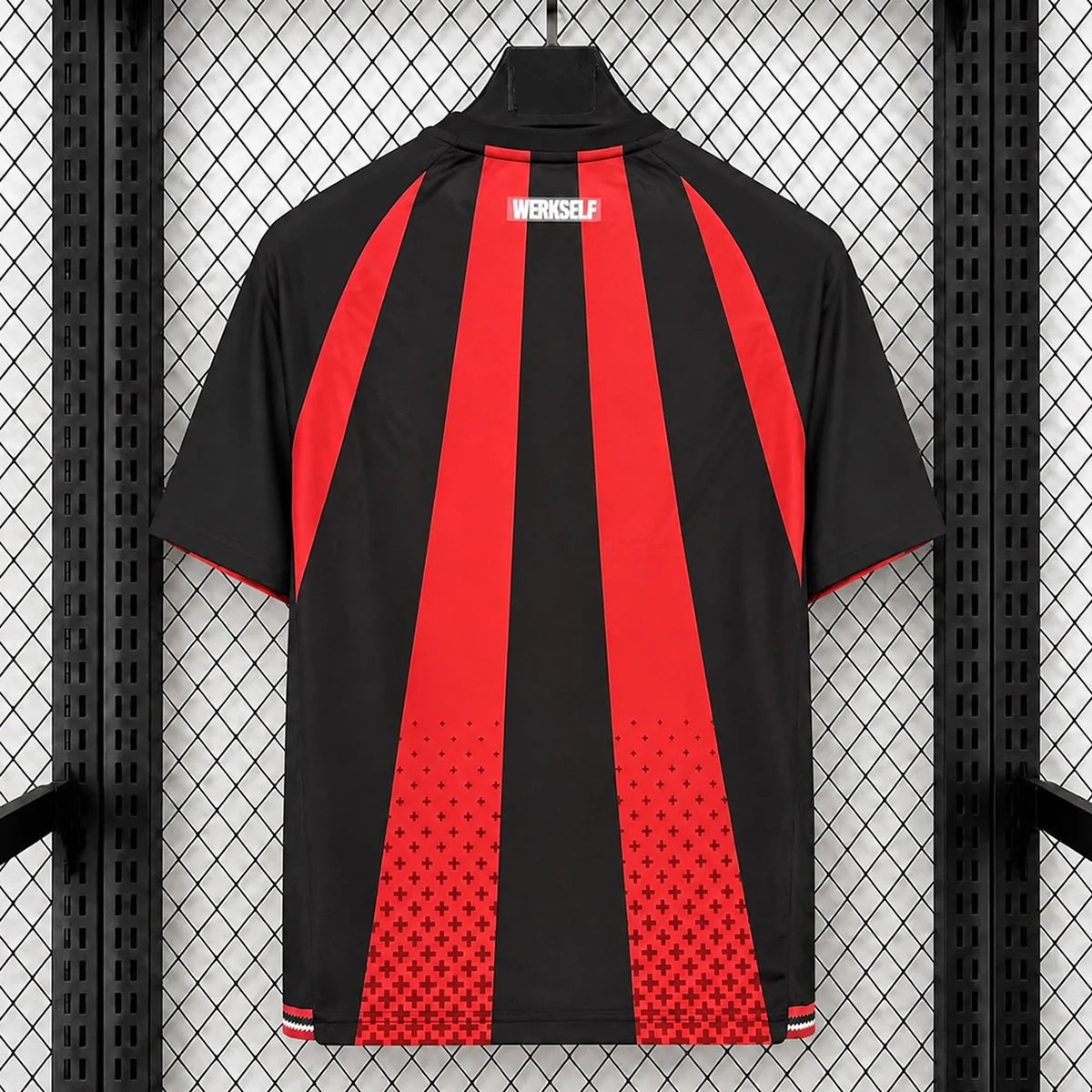Tifoso Store Leverkusen Home 2026/27 maglia rossonera bande