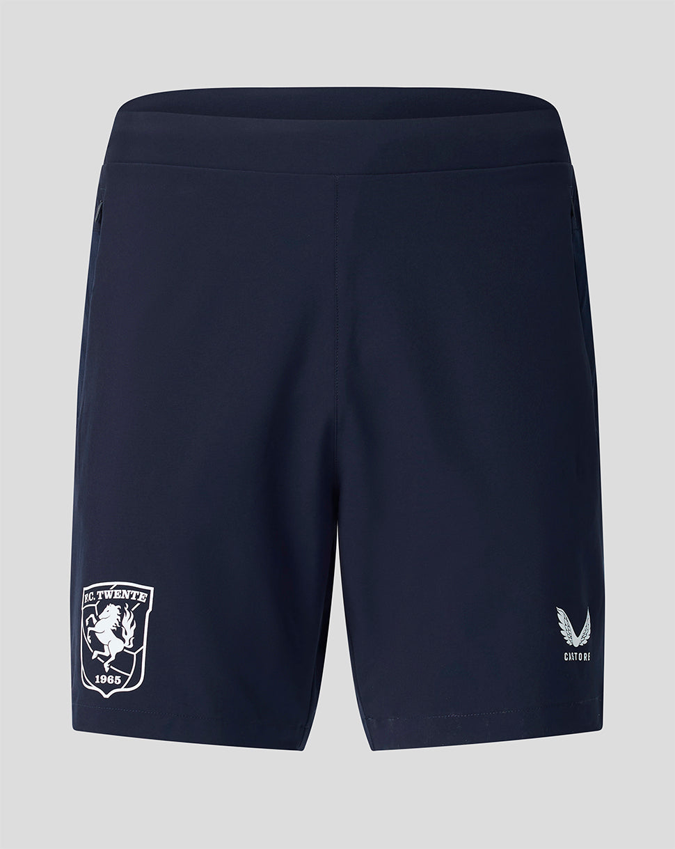 Twente Training 26/27 Short Uomo Blu Navy Con Tasche
