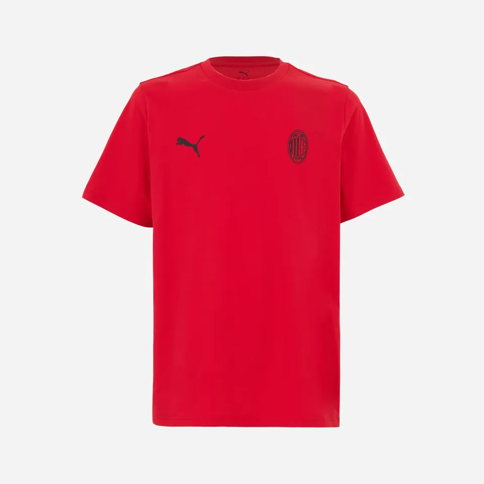 AC Milan Essential maglietta uomo M rossa cotone