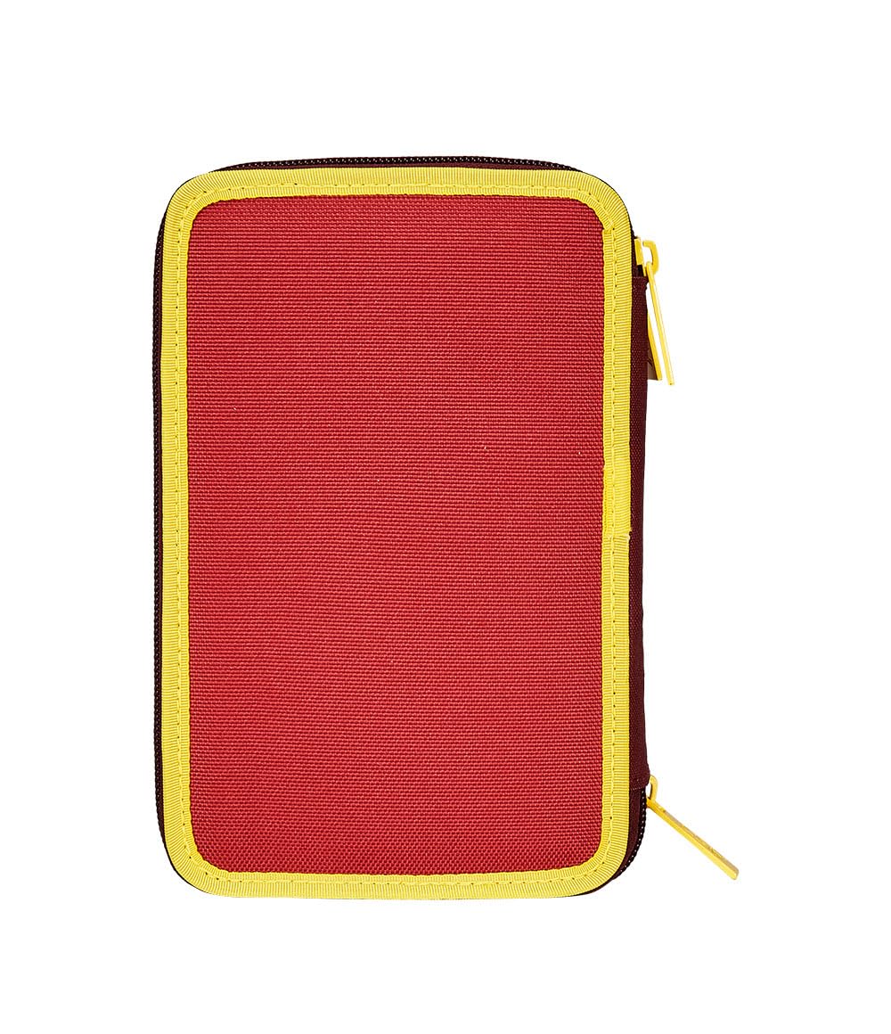 Roma Fanshop AS Roma Astuccio 3 Scomparti rosso giallo scuola