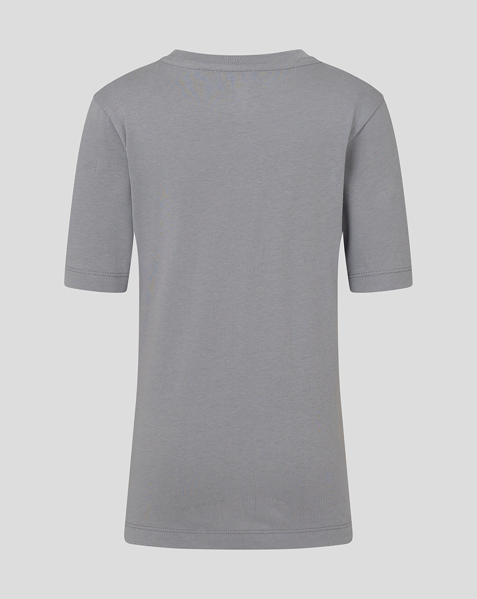 FC Twente Lifestyle Kleedkamer T-Shirt 25/26 maglia bambino grigia