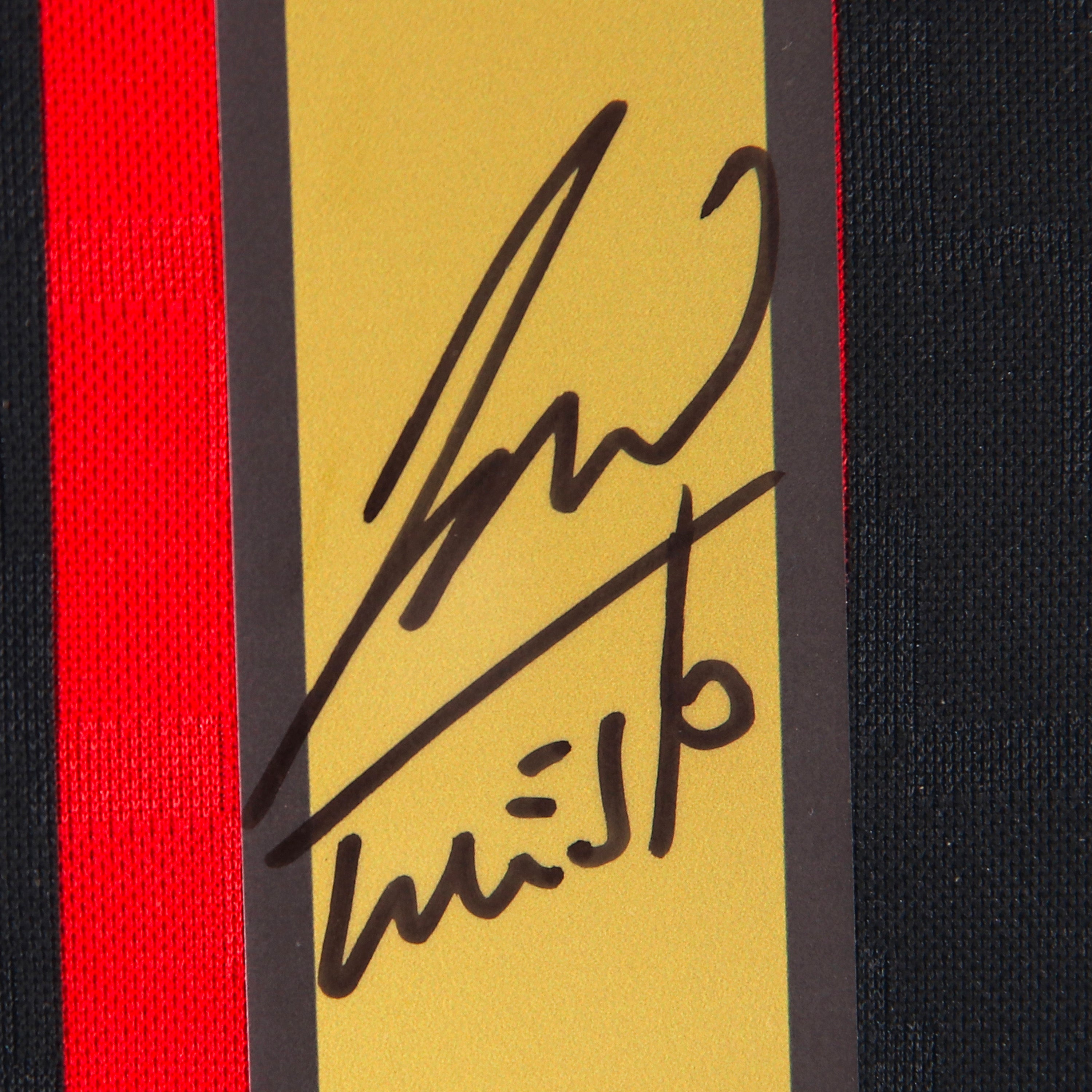 AC Milan 2004/05 maglia Crespo firmata incorniciata