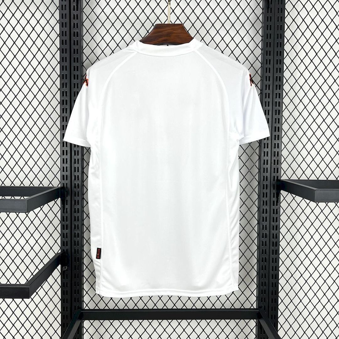 Roma 2000/01 seconda maglia bianca retro Kappa