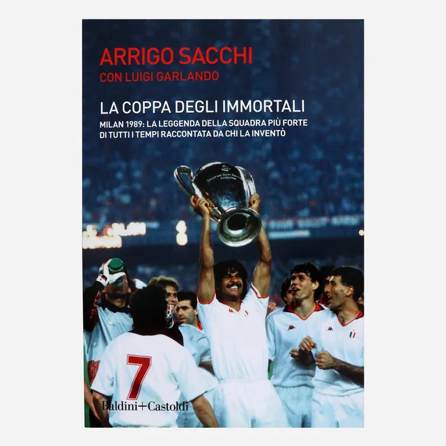 AC Milan La Coppa degli Immortali libro Sacchi italiano