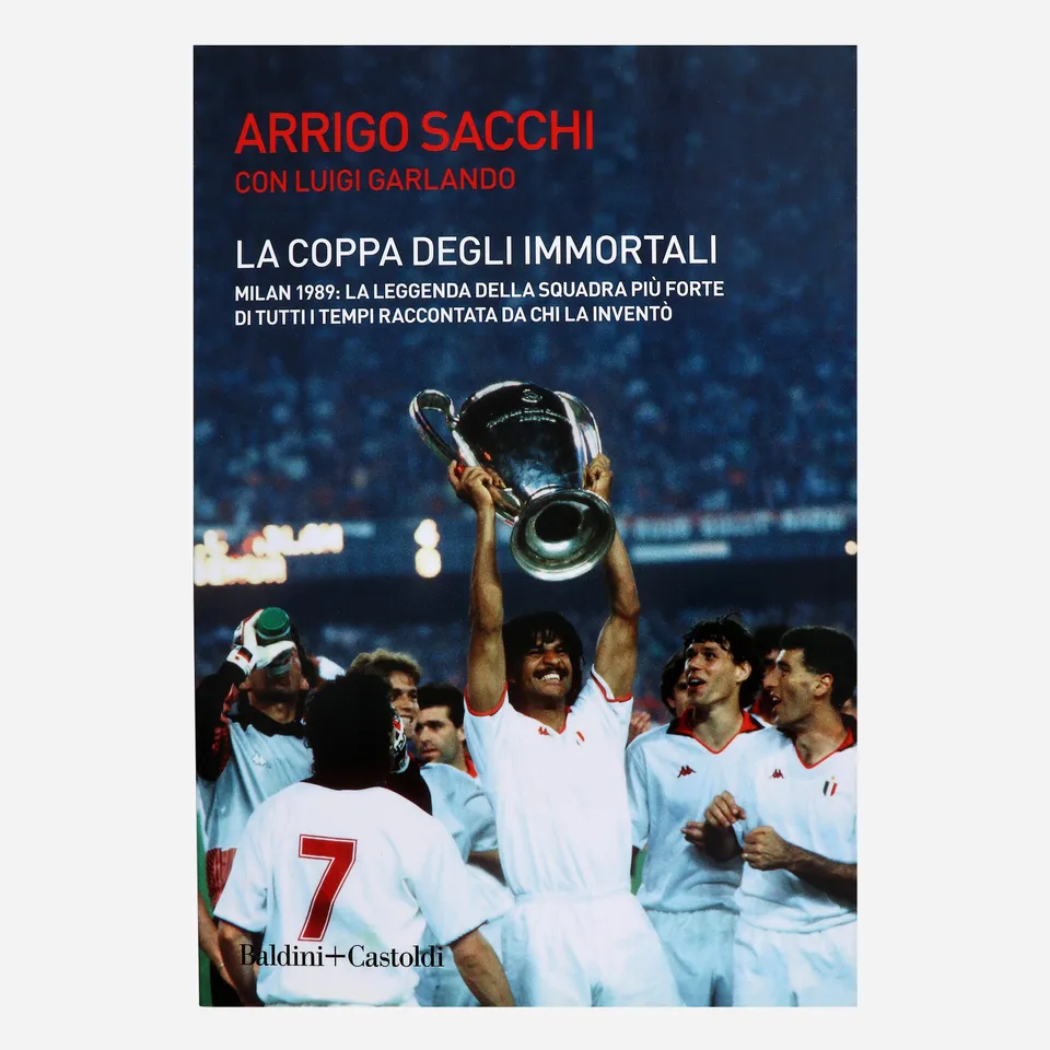 AC Milan La Coppa degli Immortali libro Sacchi italiano