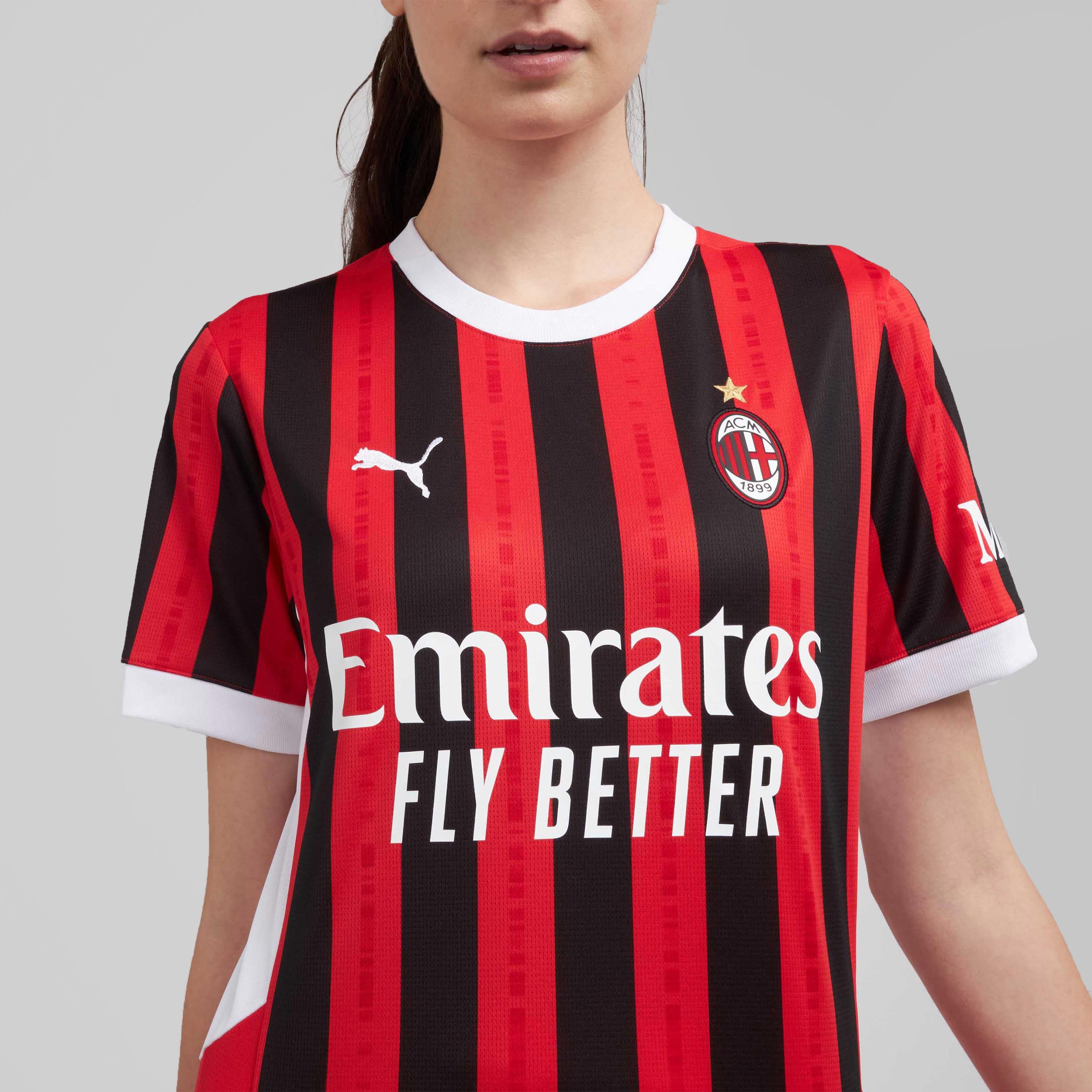 AC Milan Kit Gara Milan Home 2024/25 Maglia Donna Rossonera