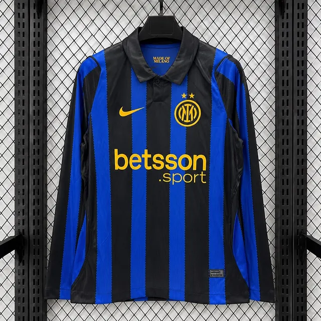 Inter 2026/27 maglia home manica lunga fan