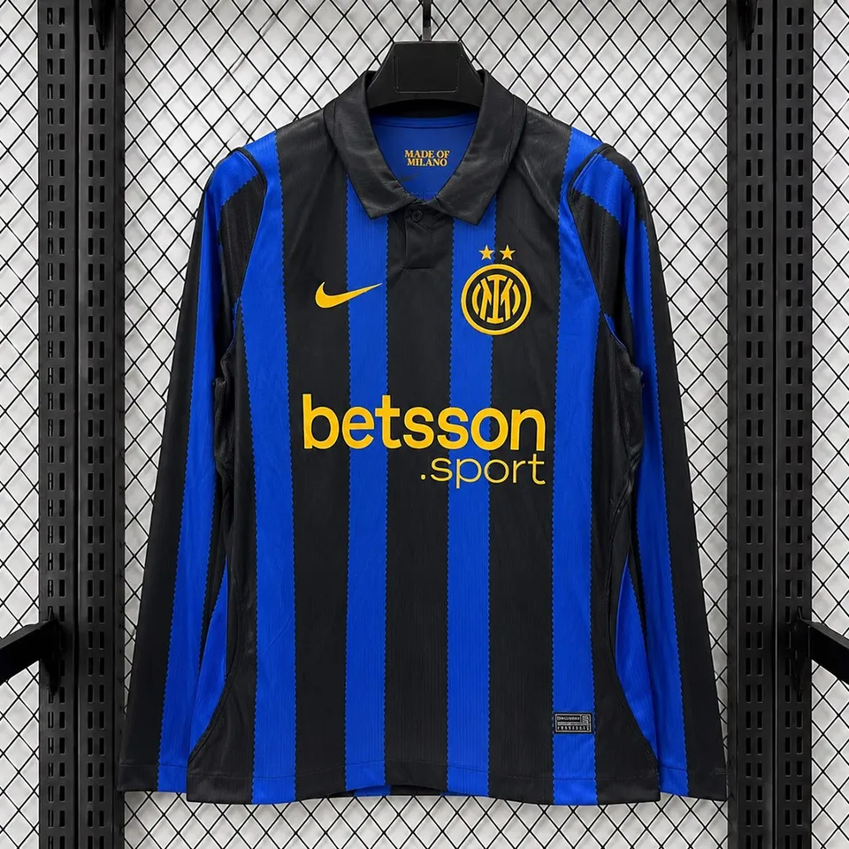 Inter 2026/27 maglia home manica lunga fan