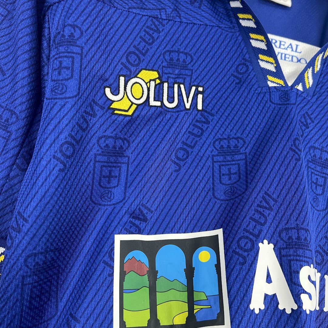 Tifoso Store Real Oviedo 1995/96 maglia da calcio blu