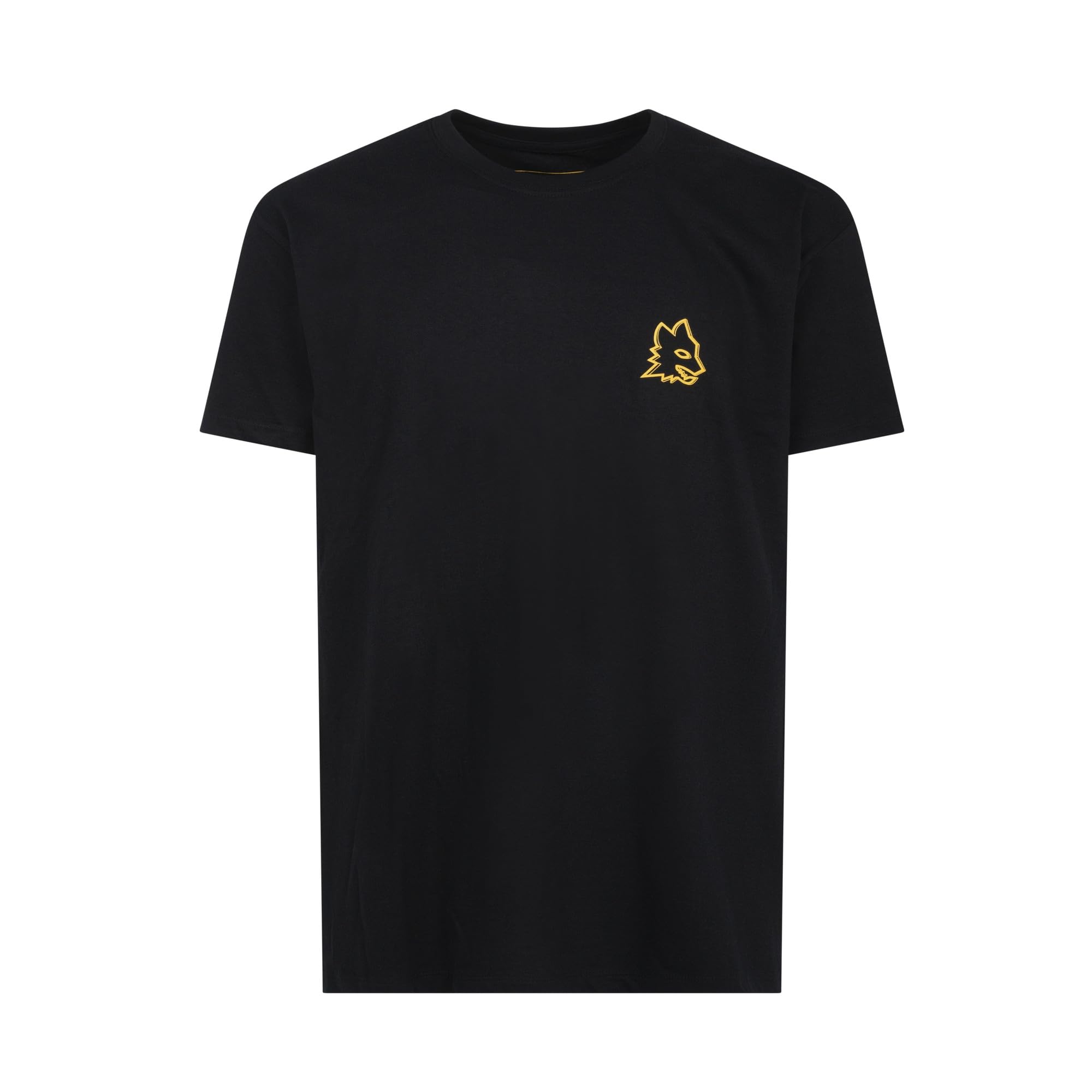 AS Roma T-Shirt Lupa maglietta nera adulto