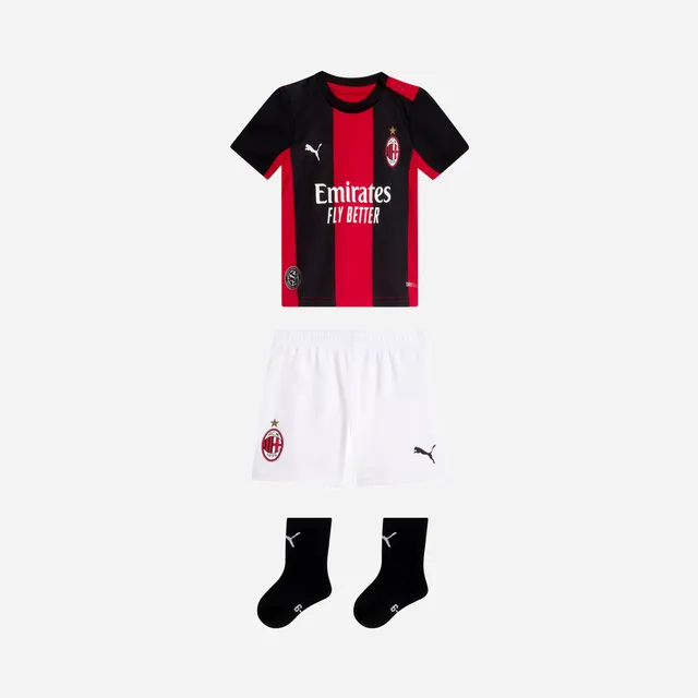 AC Milan Kit Gara Home 2026/27 Baby Kit divisa neonato