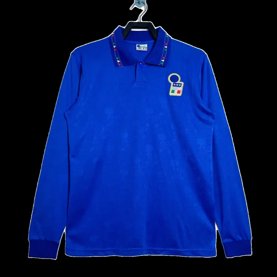 Tifoso Store Italia 1994 maglia retro manica lunga blu