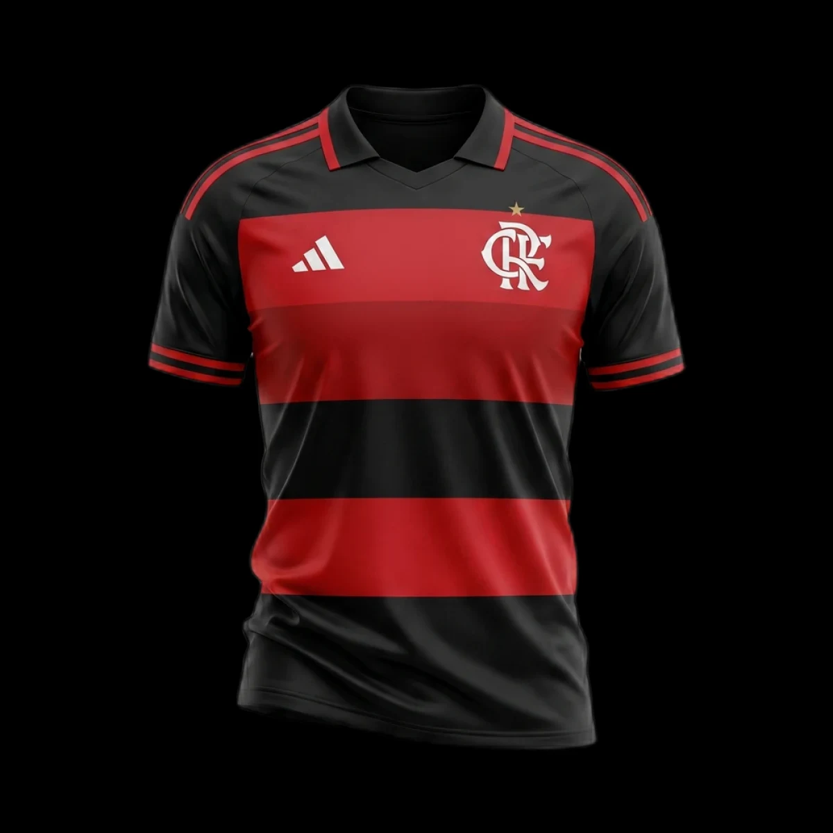 Flamengo 2026/27 maglia calcio donna rossonera