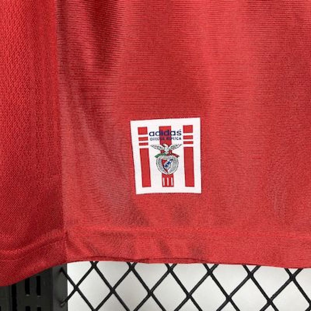 Benfica 1998/99 Maglia Home Rossa Retro