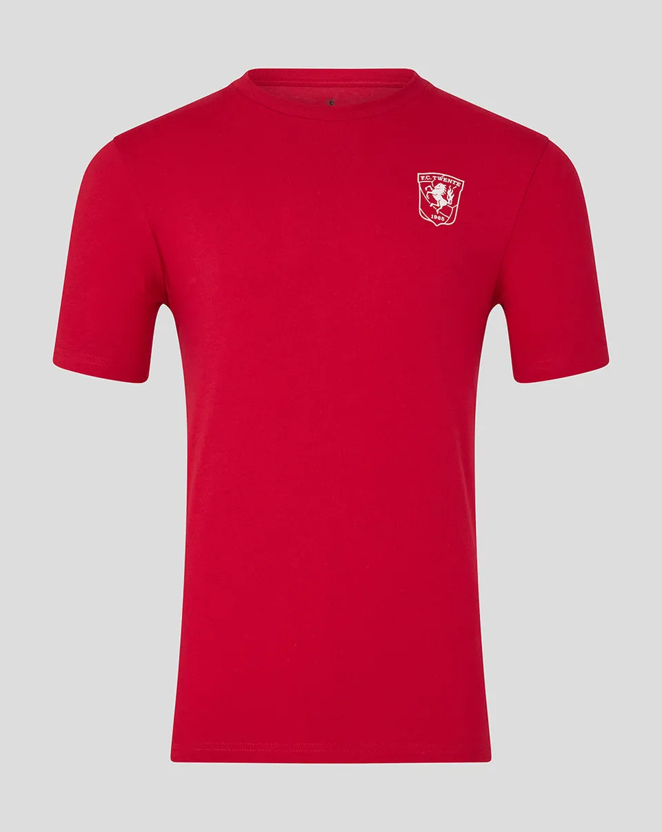 Twente Core Crest 25/26 T-Shirt tifoso rossa M