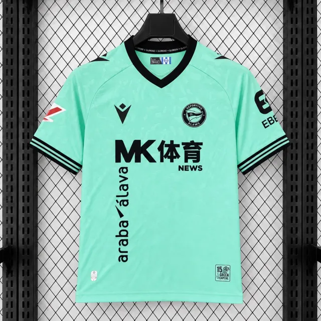 Tifoso Store Maglie da Calcio Alavés Third 2026/27 maglia verde menta