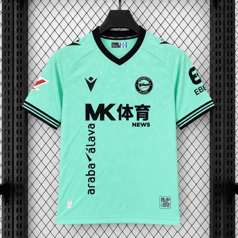 Tifoso Store Maglie da Calcio Alavés Third 2026/27 maglia verde menta