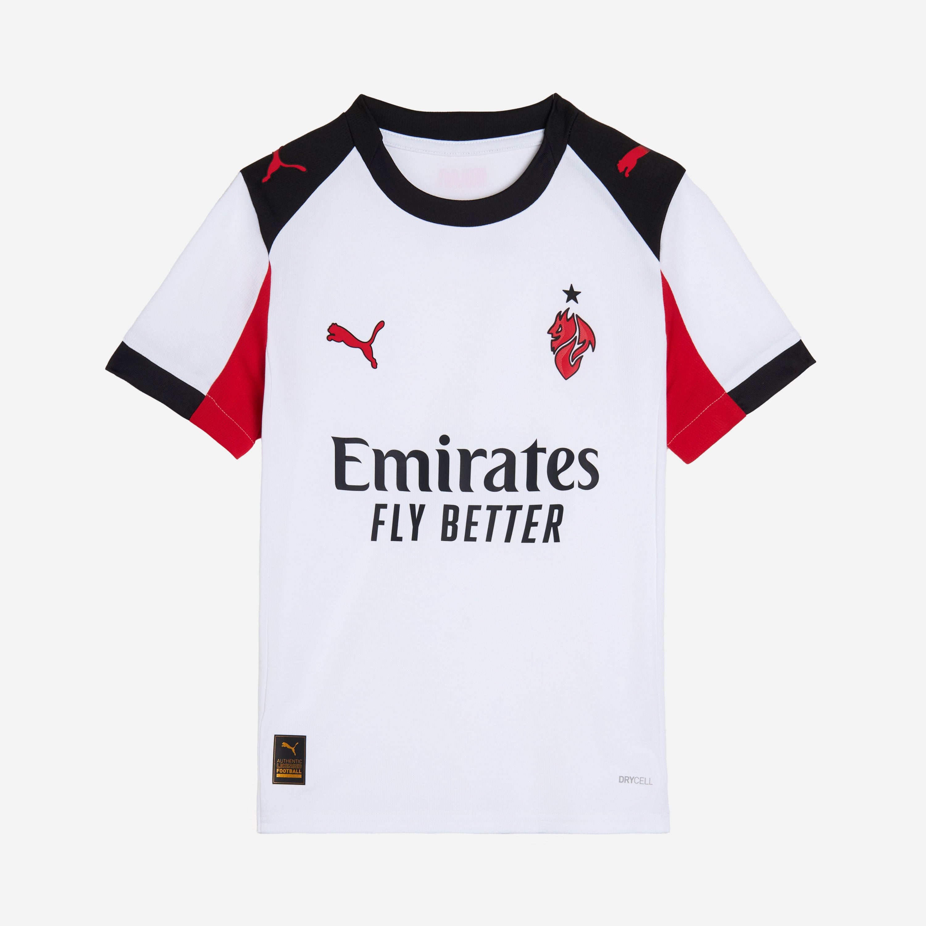 AC Milan Kit Gara Away 2025/26 maglia bambino 10 anni