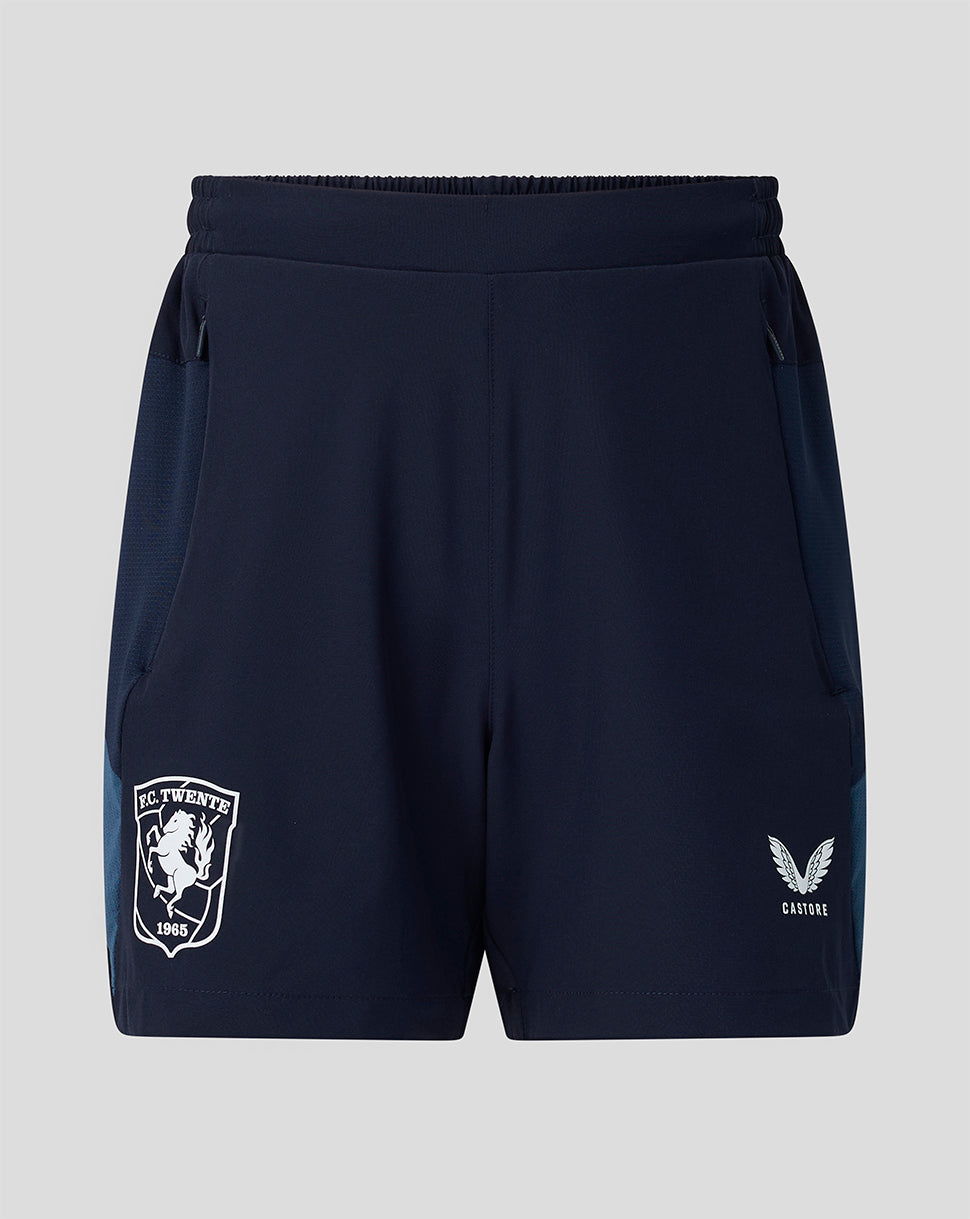 FC Twente Training 26/27 Shorts Blu Navy con Tasche Junior