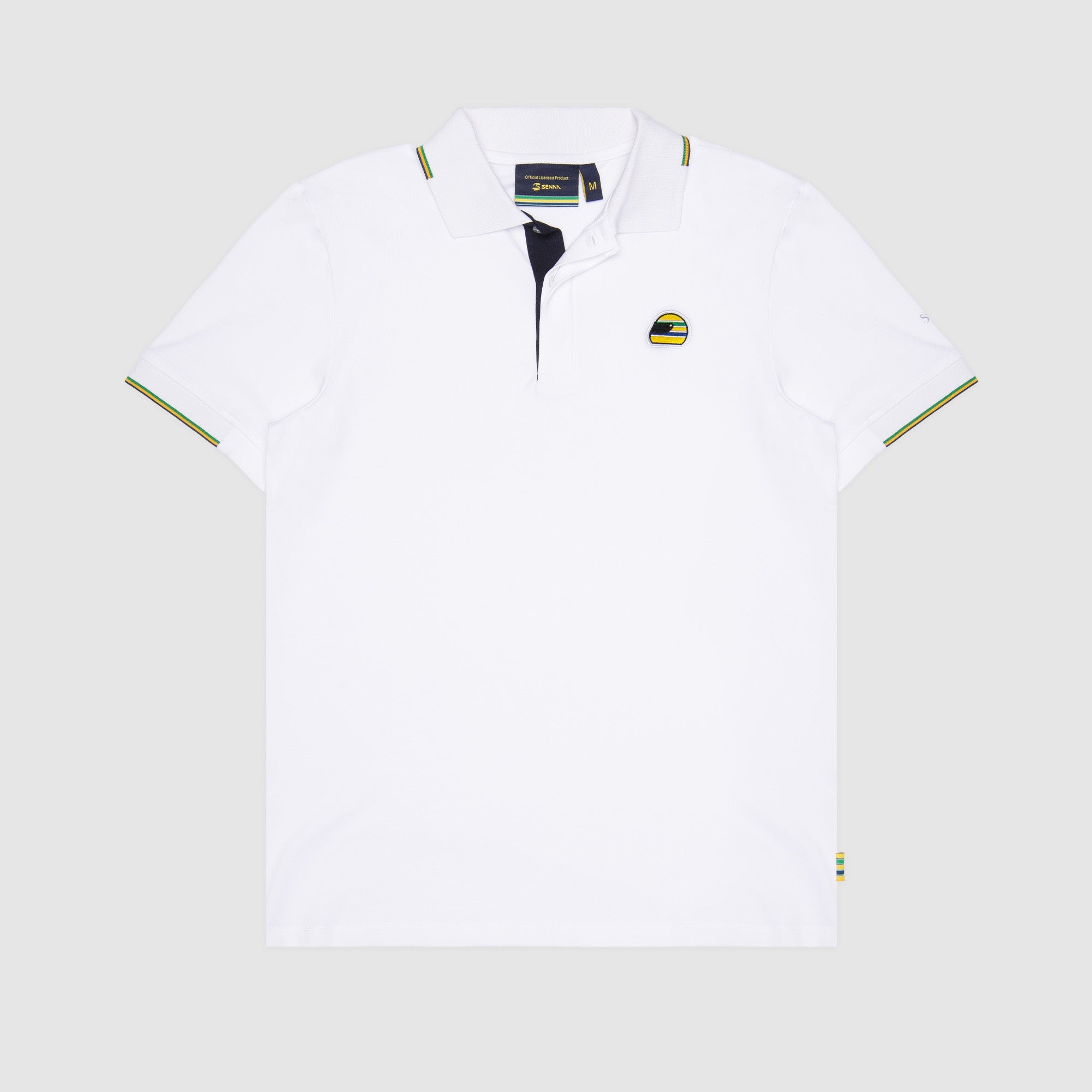Senna Legacy Polos Helmet polo bianca L
