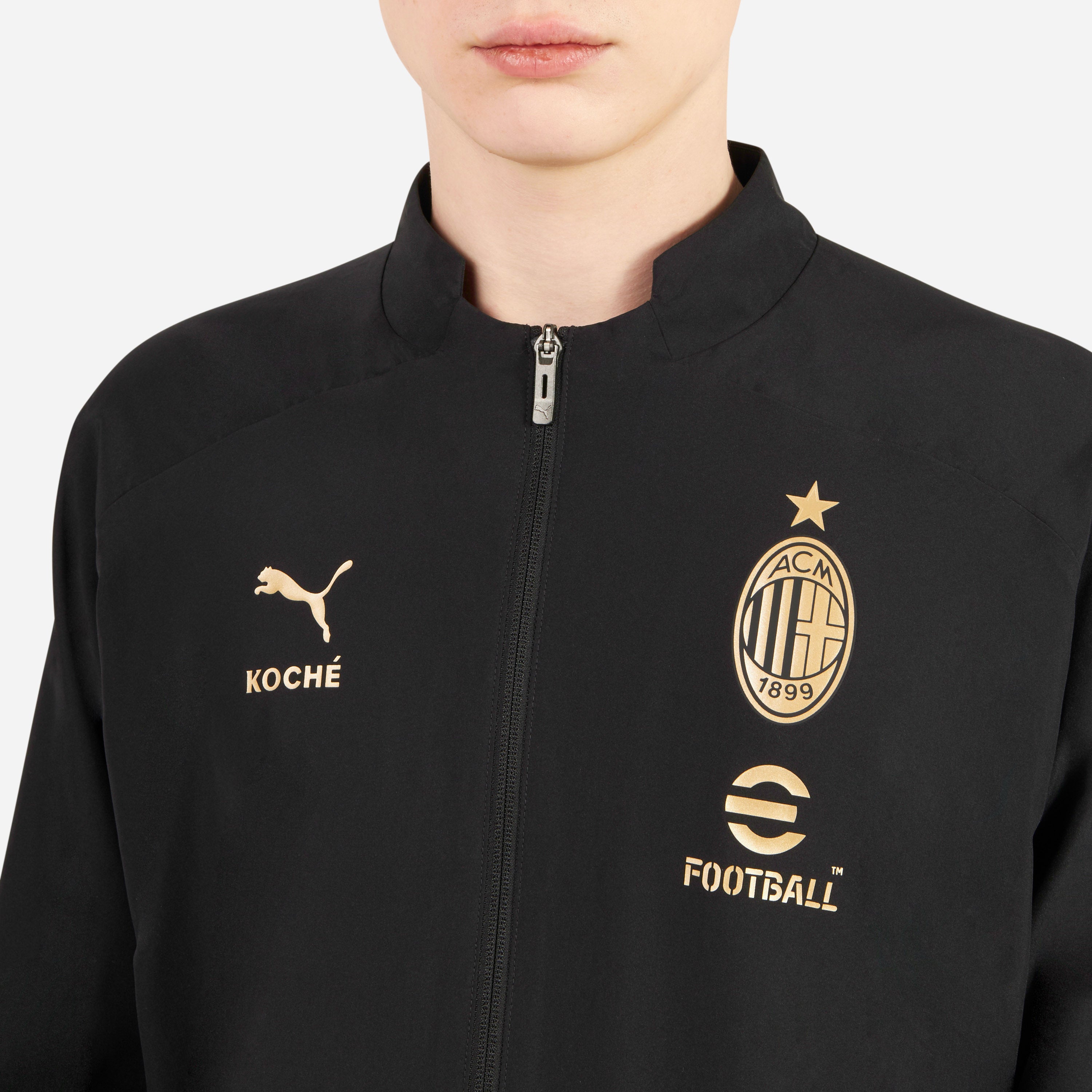 AC Milan Koché Prematch giacca zip uomo 2022/23