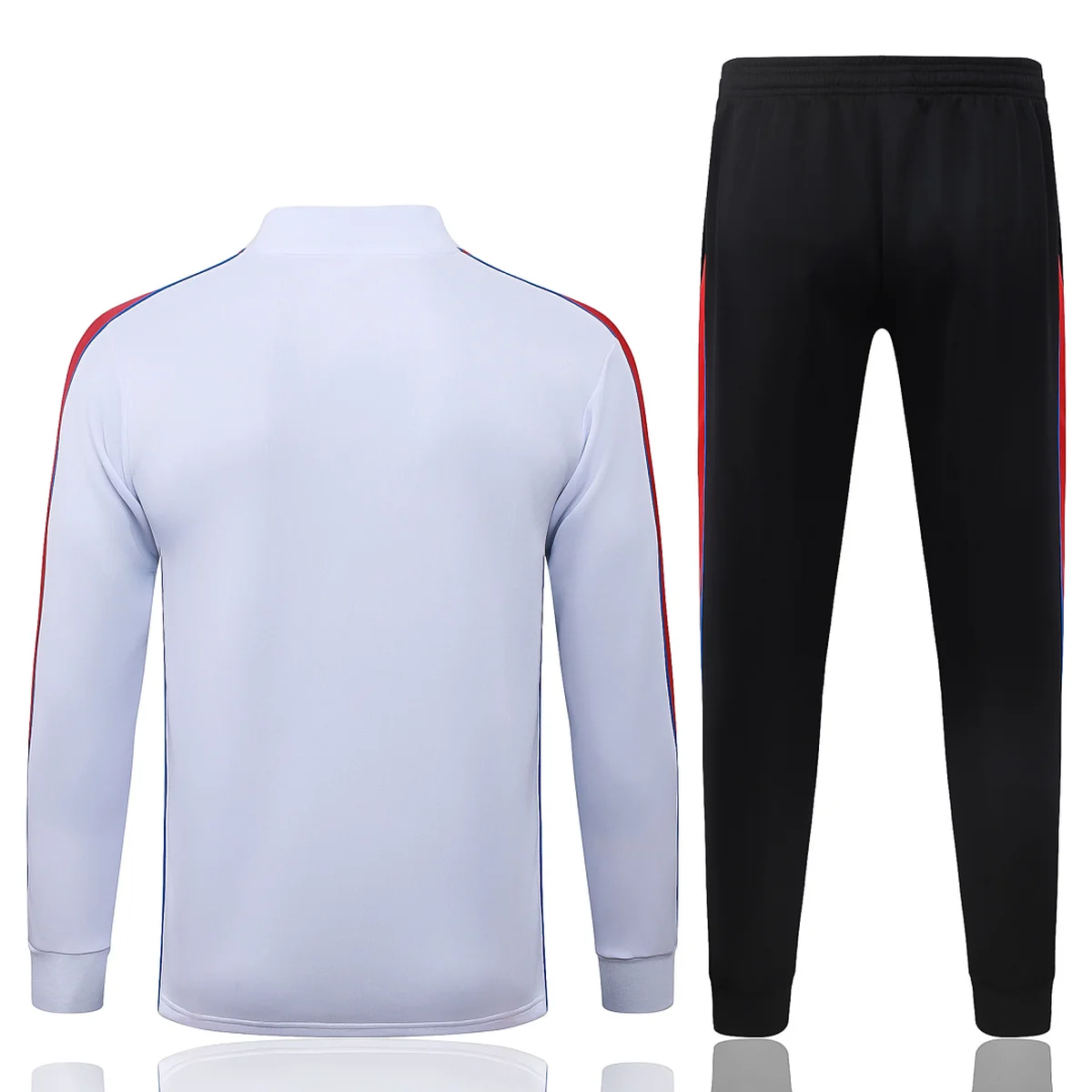 Tifoso Store PSG 2026/27 tuta bianca full zip bande rosse