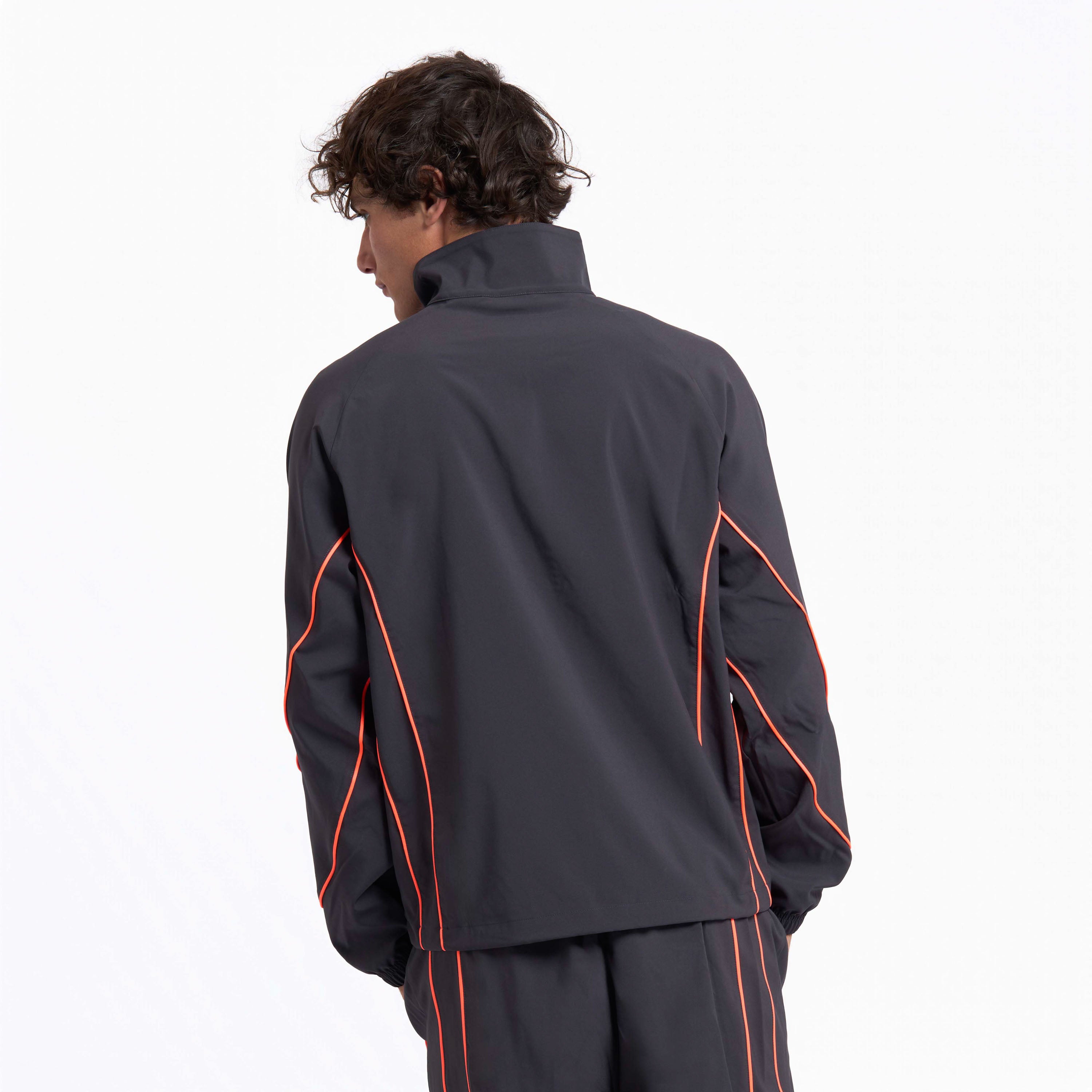 AC Milan Pumatech-X Giacca Tuta uomo grigia oversize