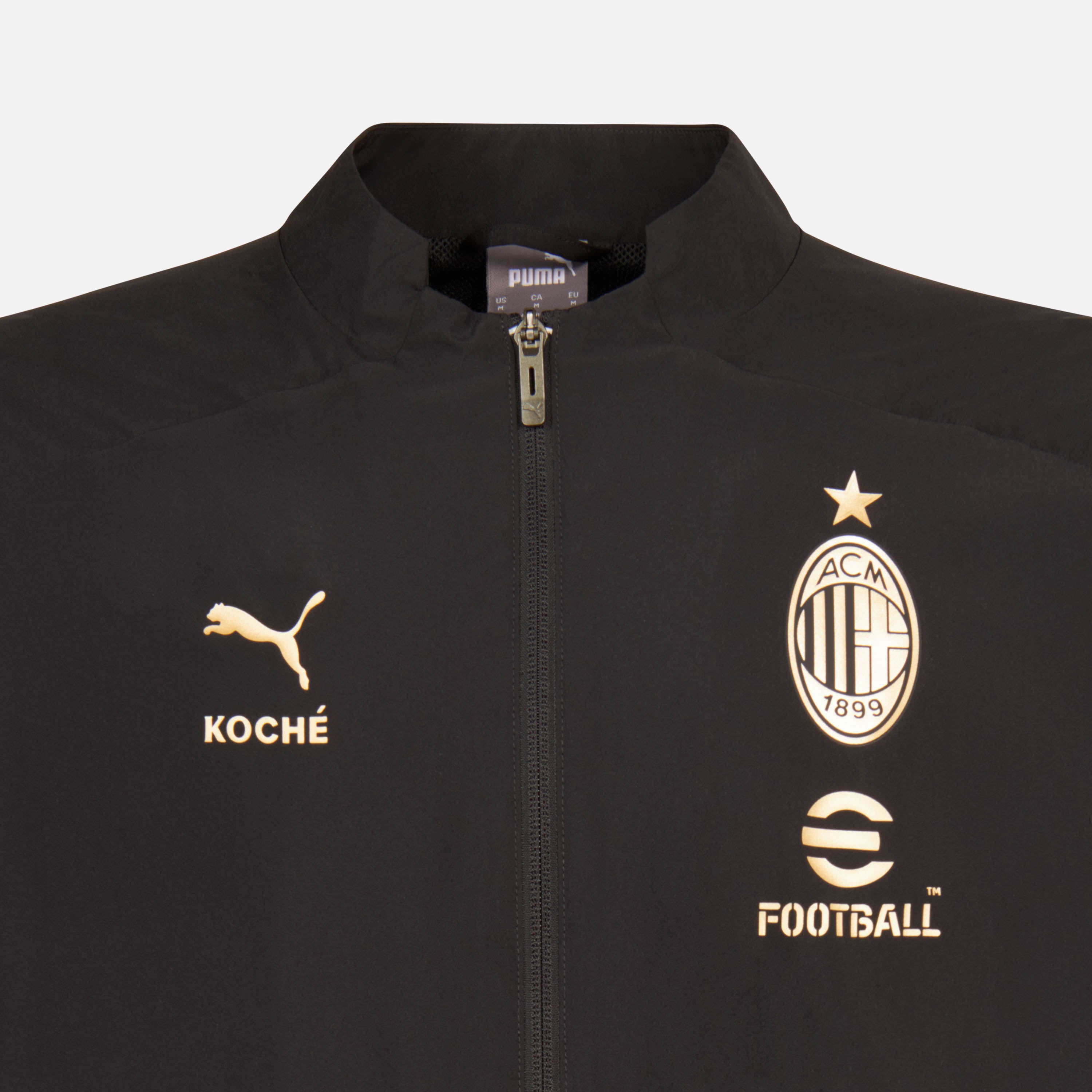 AC Milan Koché Prematch giacca zip uomo 2022/23