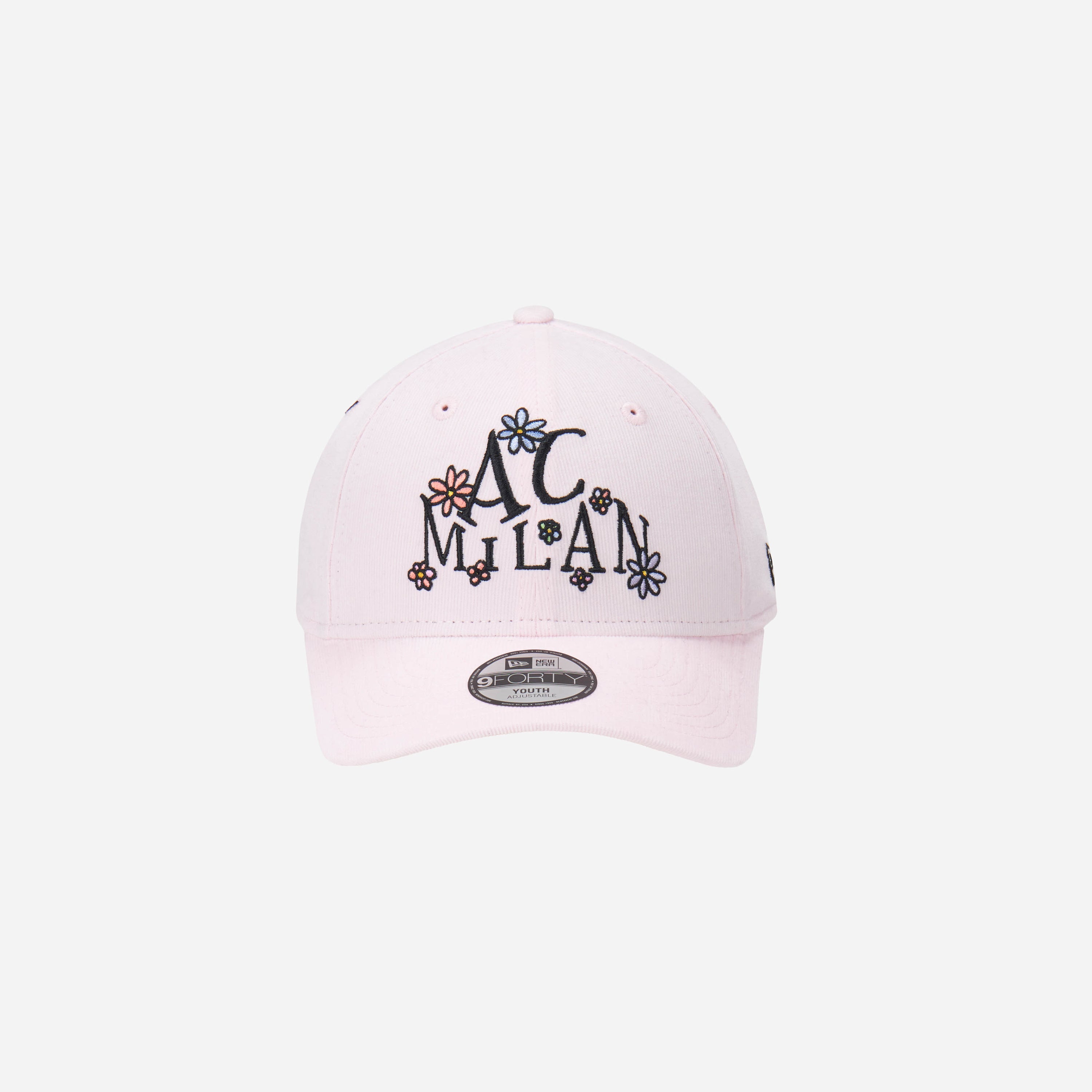 AC Milan New Era 9Forty cappello bimbo cotone fiori
