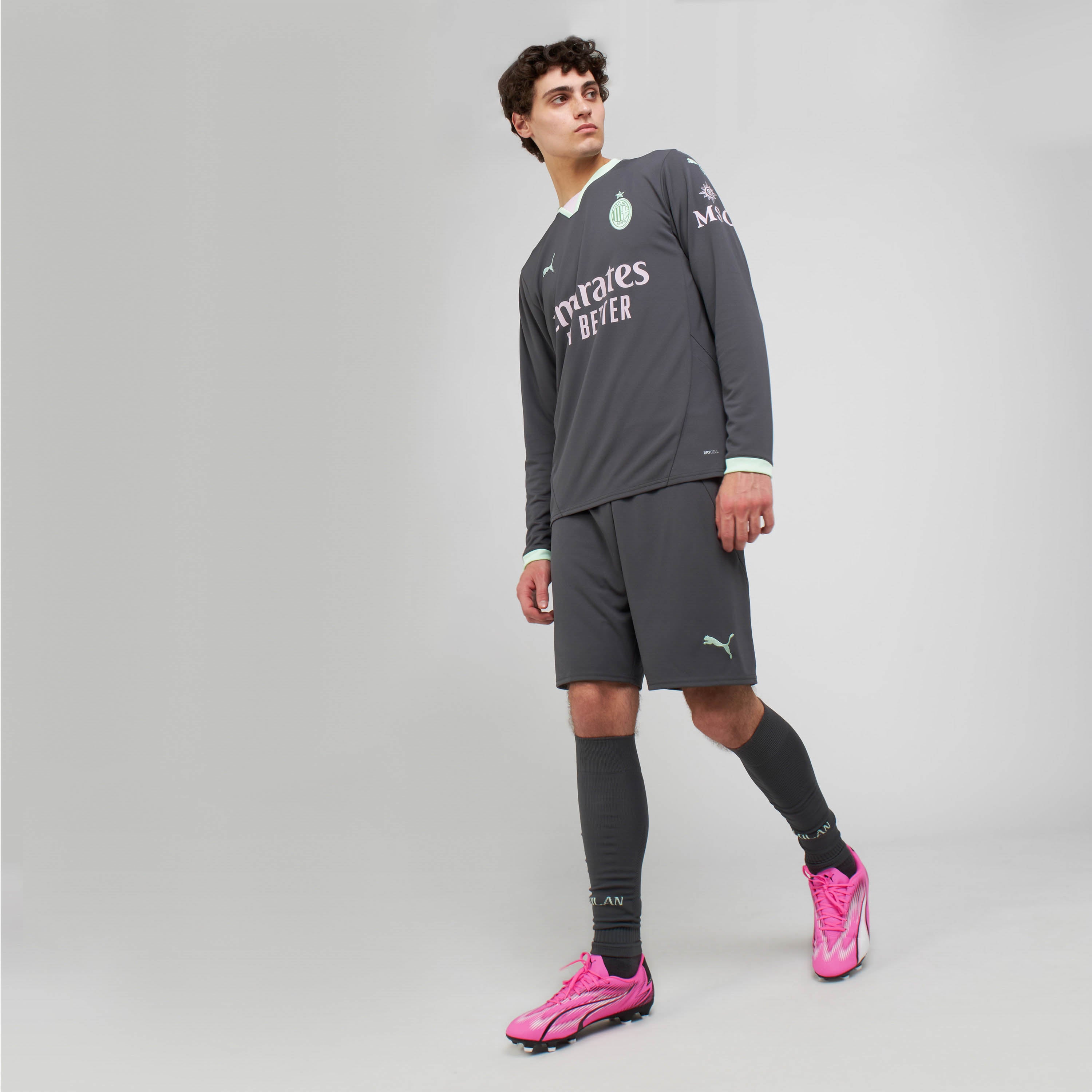 AC Milan Third 2024/25 Maglia Manica Lunga Uomo