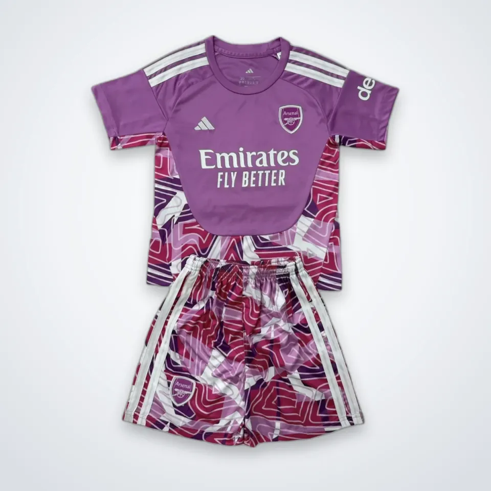 Tifoso Store Maglie da Portiere Completo Portiere Arsenal 2026/27 rosa viola