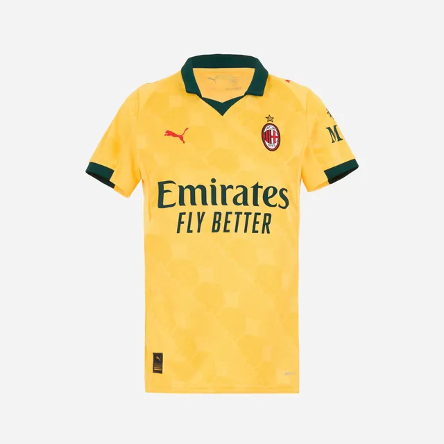 AC Milan Third 2025/26 maglia donna gialla