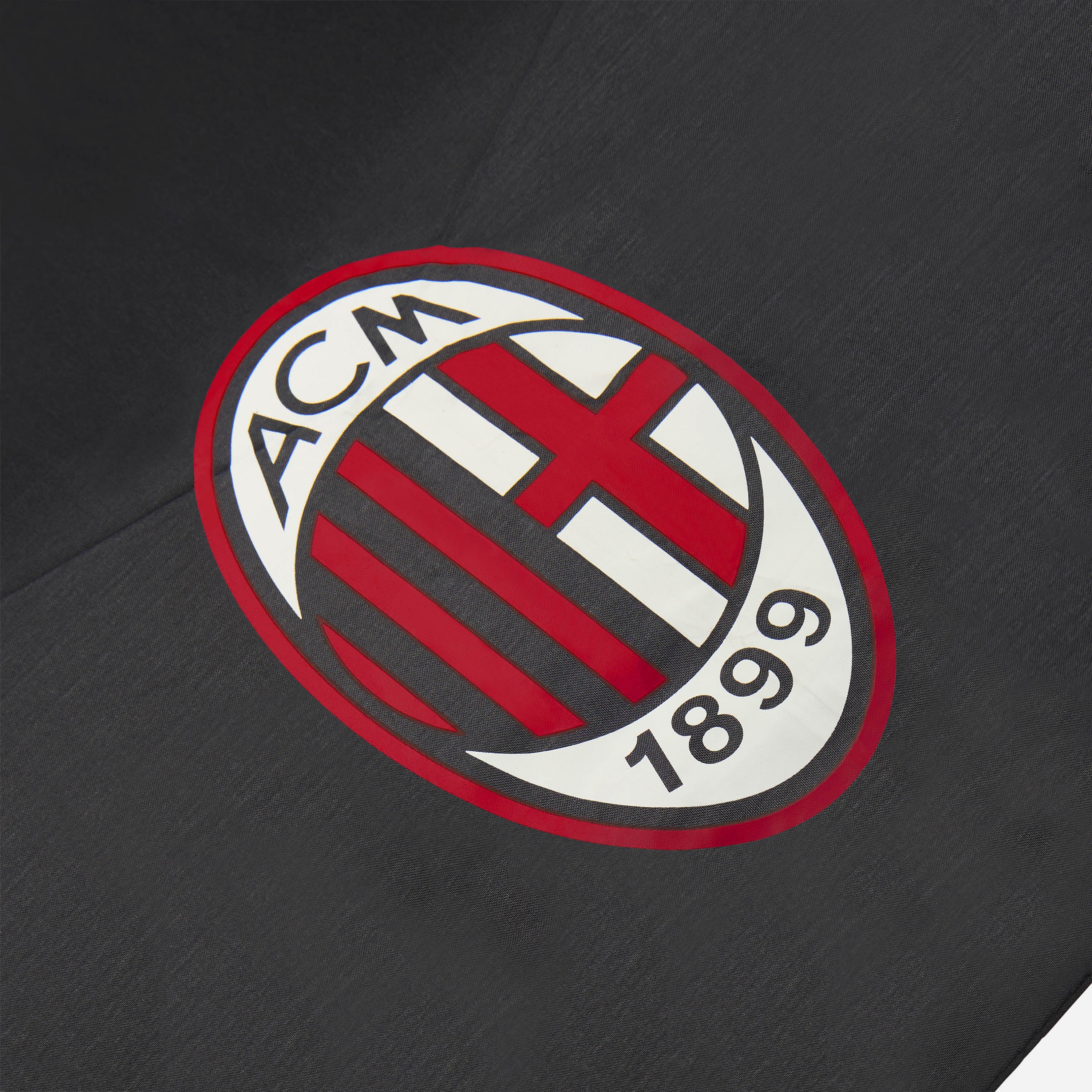 AC Milan Black Umbrella ombrello nero pieghevole