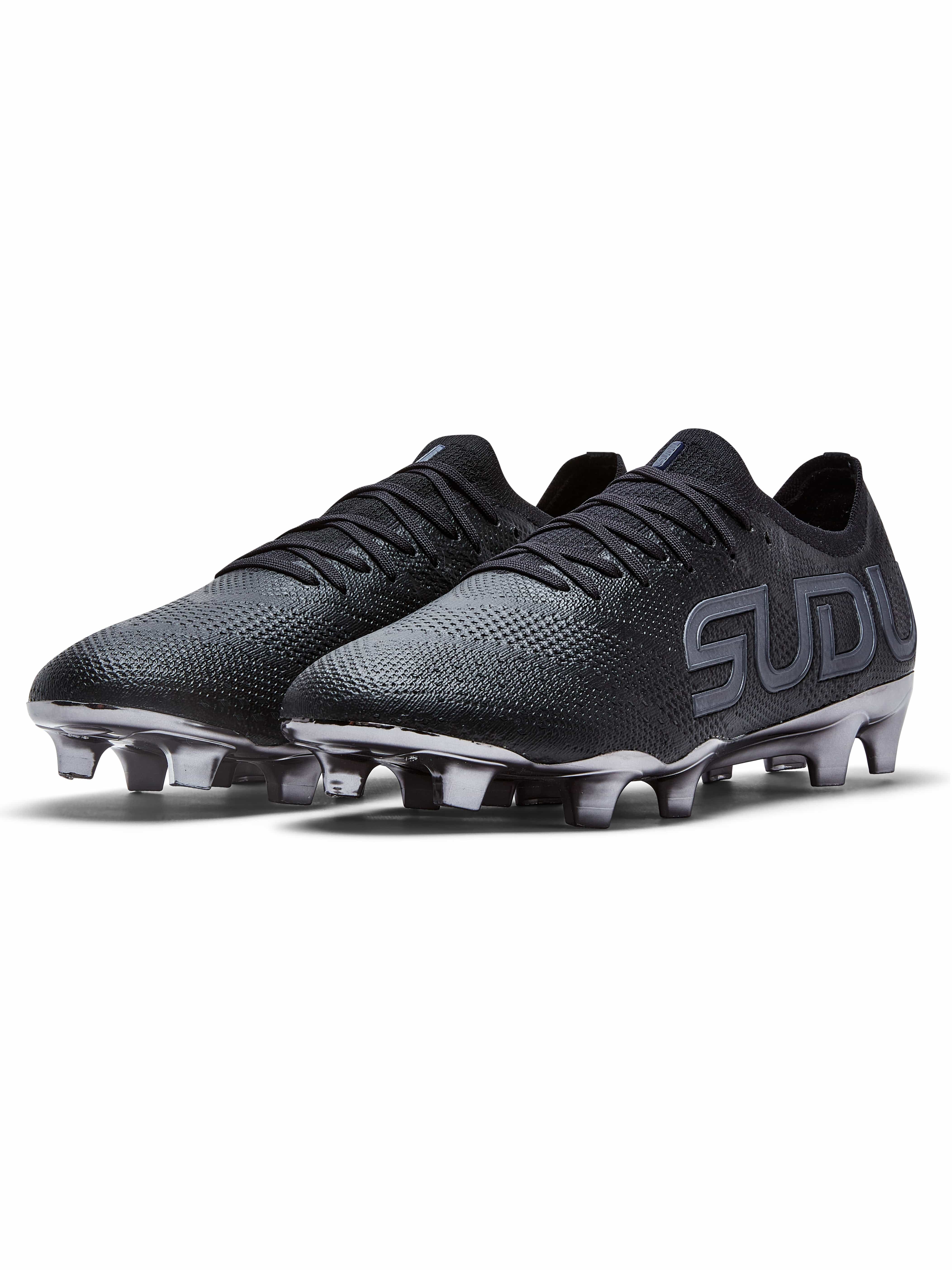 SUDU SFS FG 01+ scarpe calcio nere UK 8