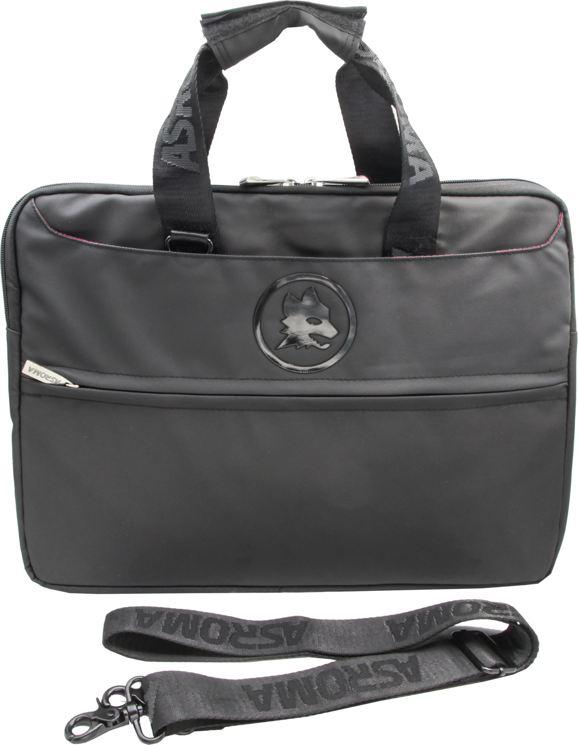 AS Roma Fans Borsa porta laptop Lupetto nero