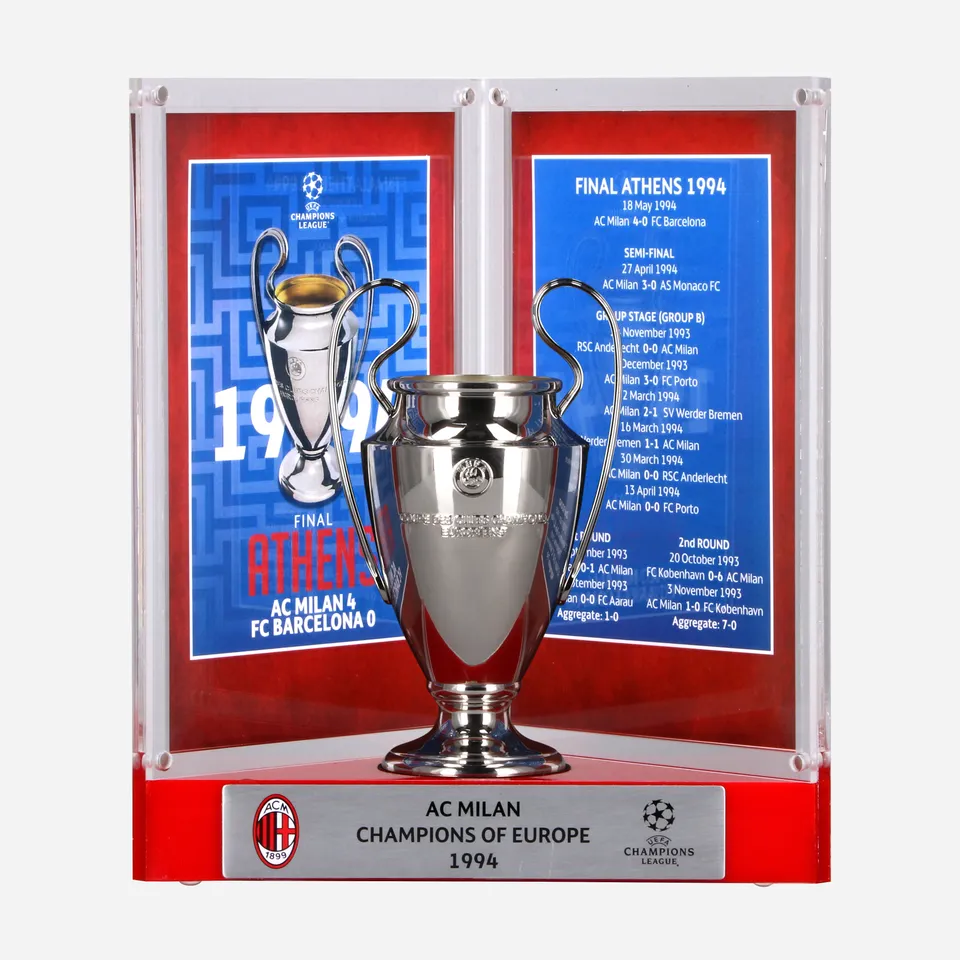 AC Milan Souvenir Le Livre Ouvert Locandina 150mm 1994