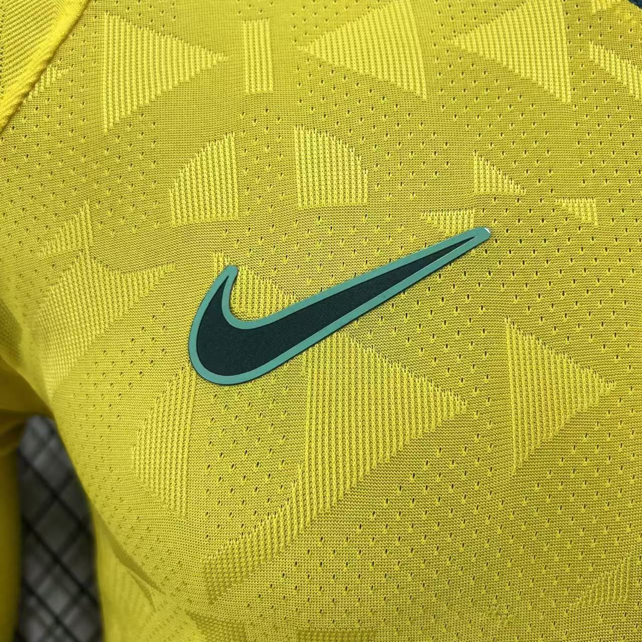 Tifoso Store Brasile 2026/27 maglia calcio manica lunga gialla