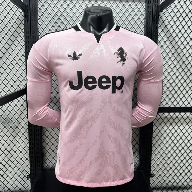 Tifoso Store Juventus 2026/27 seconda maglia manica lunga rosa