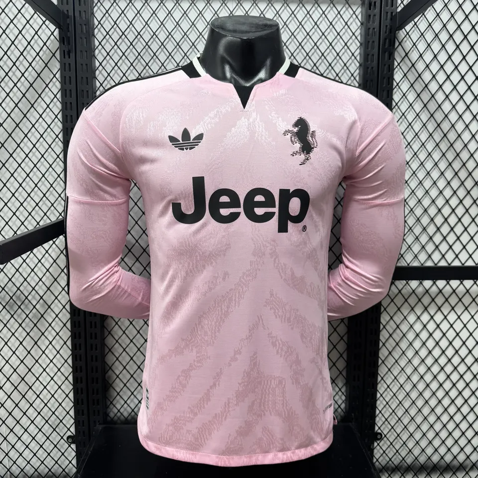 Tifoso Store Juventus 2026/27 seconda maglia manica lunga rosa
