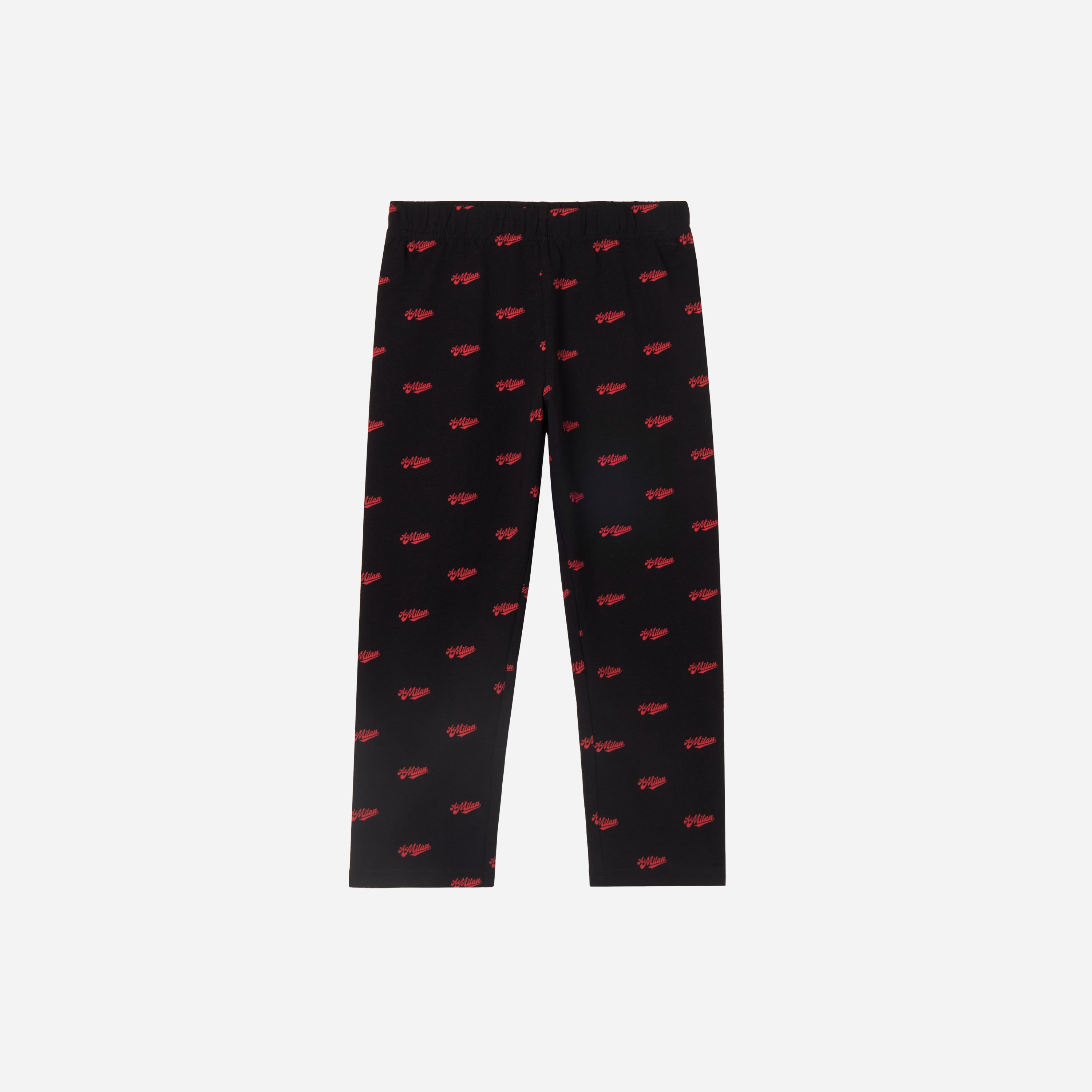 AC Milan Teddy pigiama bambino nero manica lunga cotone