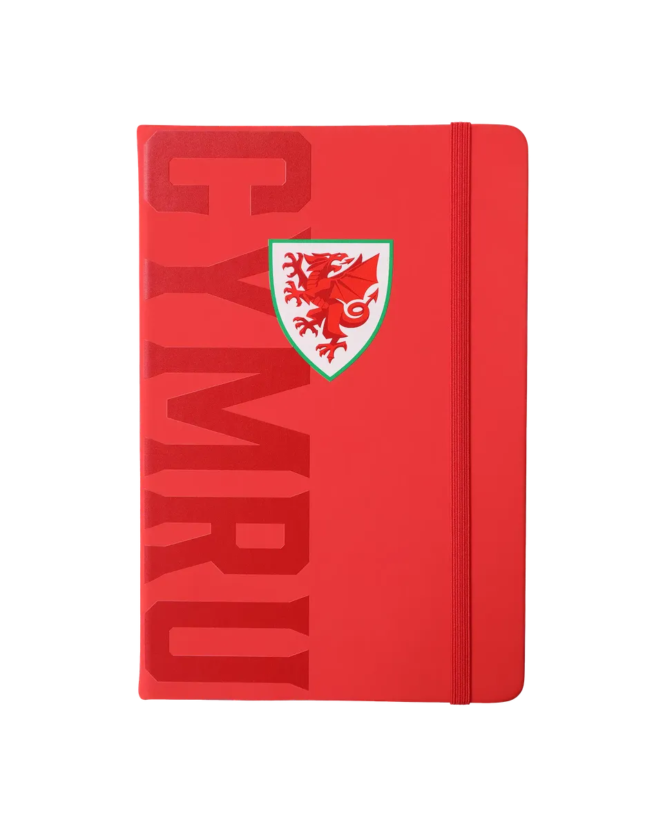 Wales Accessories Notebook A5 soft touch gadget tifoso