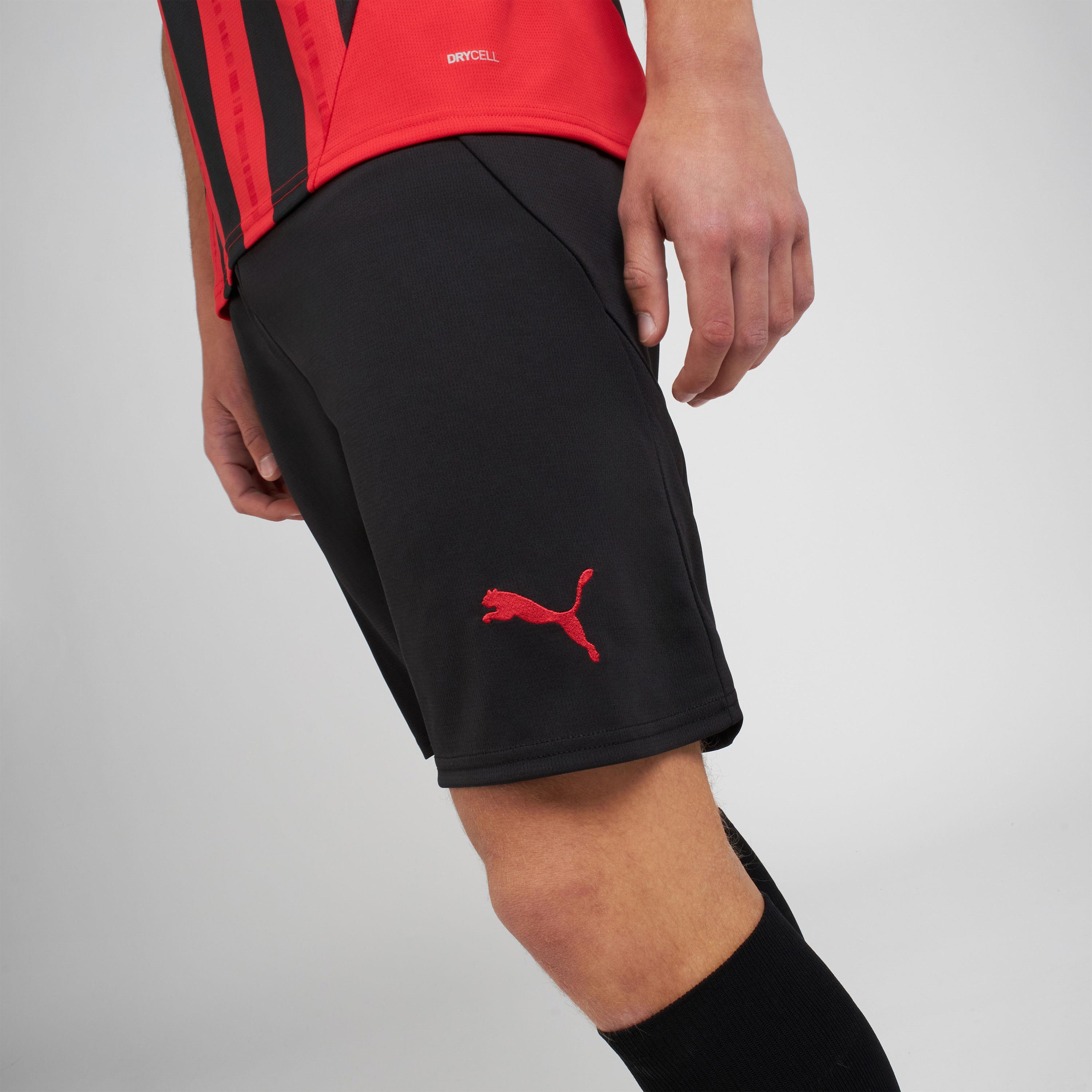 AC Milan Kit Gara Home 2024/25 pantaloncini uomo neri