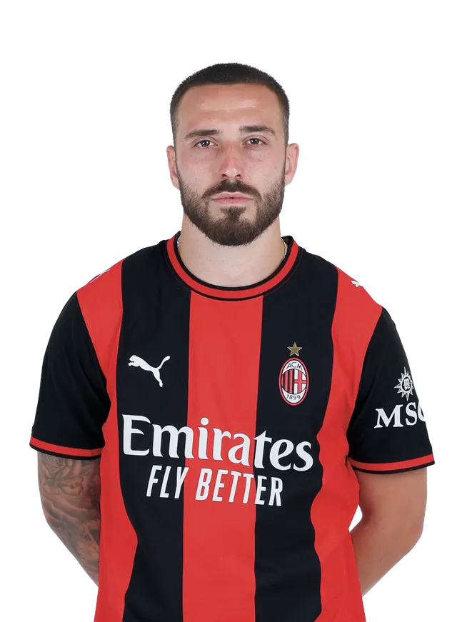 AC Milan Kit Gara Gila 34 maglia gara uomo