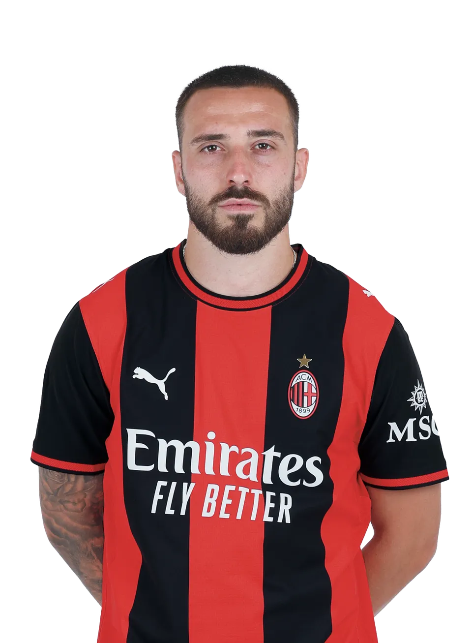 AC Milan Kit Gara Gila 34 maglia gara uomo