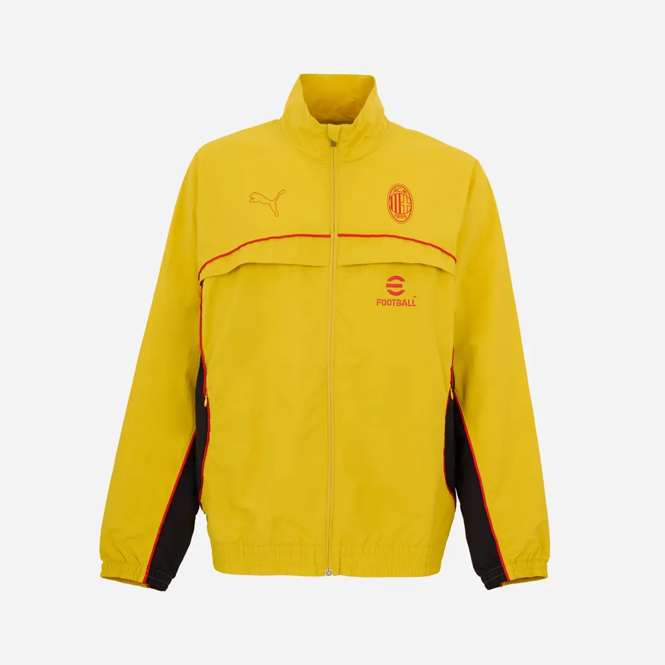 AC Milan Statement Giacca Uomo Gialla M nylon riciclato