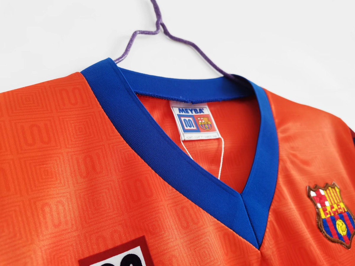 Tifoso Store Maglie da Calcio Barcellona 1991/92 seconda maglia corallo